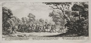 The Miseries of War: Arrest of Malefactors, 1633. av Jacques Callot
