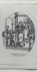 Lidenskapens mysterier: Kristus presentert for folket av Jacques Callot