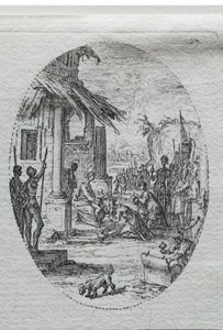 The Mysteries of the Passion: The Adoration of the Kings av Jacques Callot