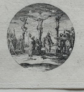 Lidenskapens mysterier: Nedstigningen fra korset av Jacques Callot