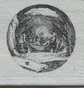 The Mysteries of the Passion: The Entombment av Jacques Callot