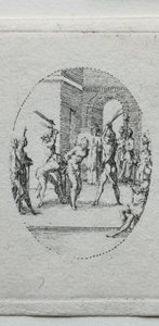 The Mysteries of the Passion: The Flagelation av Jacques Callot