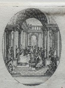 Lidenskapens mysterier: presentasjonen i tempelet av Jacques Callot