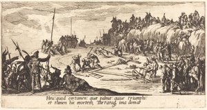 Spikringen til korset av Jacques Callot