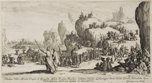 Passasjen av Rødehavet av Jacques Callot
