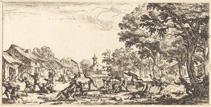 Bøndernes hevn av Jacques Callot