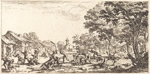Bøndernes hevn av Jacques Callot