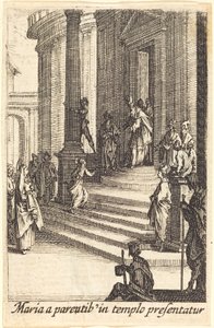 Presentasjonen av jomfruen av Jacques Callot