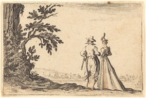 Promenaden av Jacques Callot