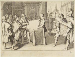 Restaureringen av kuppelen på Santa Maria del Fiore i Firenze av Jacques Callot