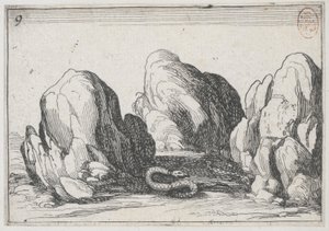 Slangen - nei. 9 fra serien av Jacques Callot