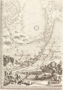 Beleiringen av Breda [plate 4 av 6] av Jacques Callot