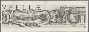 Beleiringen av La Rochelle: Plate 3, 1628-1630. av Jacques Callot