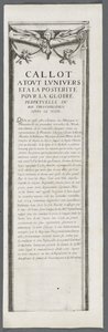 Beleiringen av La Rochelle: Plate 4, 1628-1630. av Jacques Callot