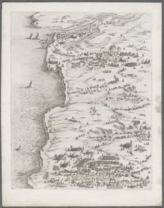 The Siege of La Rochelle: Plate 5, 1628-1630. av Jacques Callot
