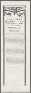 Beleiringen av La Rochelle: Plate 8, 1628-1630. av Jacques Callot