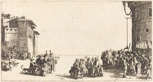 Slavemarkedet av Jacques Callot