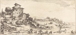 Hjortejakten av Jacques Callot
