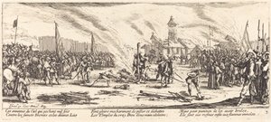Staven, ca. 1633. av Jacques Callot