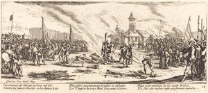 Staven, ca. 1633. av Jacques Callot
