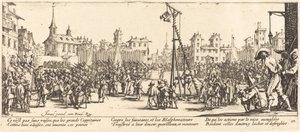 Strappadoen av Jacques Callot