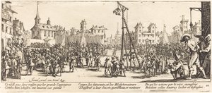 Strappadoen av Jacques Callot
