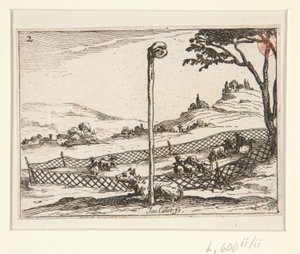 The Vigilant Eye - nei. 2 fra serien av Jacques Callot