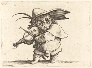 Fiolinspilleren av Jacques Callot