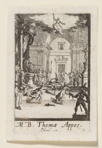 Apostelen Thomas (Thomas Appos.) av Jacques Callot