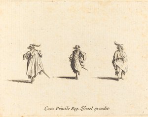 Tre herrer av Jacques Callot