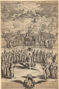 Jomfru Marias triumf av Jacques Callot