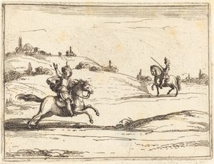 To riddere av Jacques Callot