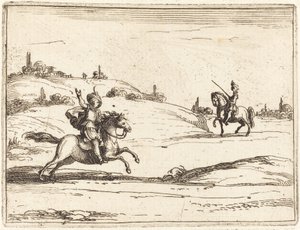 To riddere av Jacques Callot