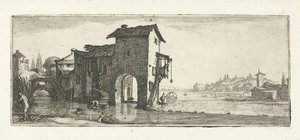 Vannmølle av Jacques Callot