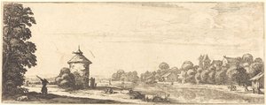 Duekoten av Jacques Callot or Follower of Jacques Callot