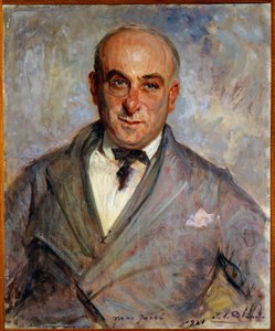 Portrett av Max Jacob (1876-1944) Fransk poet Maleri av Jacques Emile (Jacques-Emile) Blanche (1861-1942) av Jacques Emile Blanche