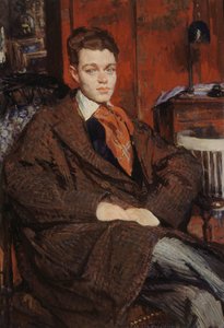 Portrett av René Crevel 1900-1935, 1928. av Jacques Emile Blanche
