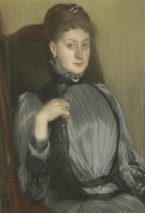 Portrett av en kvinne, 1890 av Jacques Emile Blanche