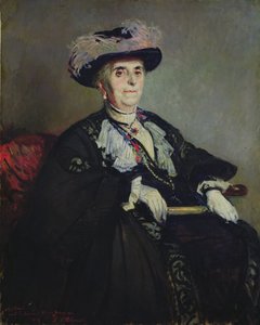 Andre studie for et portrett av Madame Henri Germain, 1913