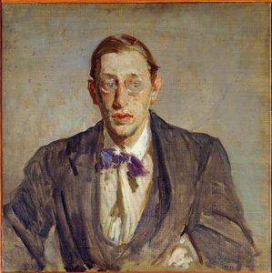 Studie for portrettet av komponisten av Igor Stravinsky av Jacques Emile Blanche