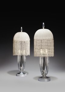 Et par bordlamper, ca. 1925