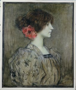 Colette (1873-1954), ca. 1896 av Jacques Fernand Humbert