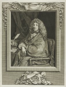 Moliere av Jacques Firmin Beauvarlet
