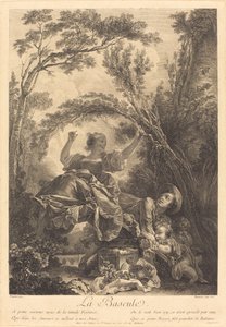 Vippen av Jacques Firmin Beauvarlet after Jean Honoré Fragonard