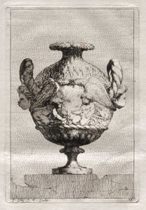 Suite med vaser: Plate 19, 1746.