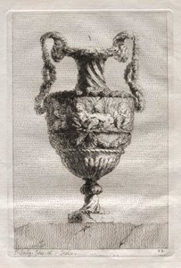 Suite med vaser: Plate 23, 1746.