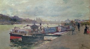 Havnescene, 1800-tallet