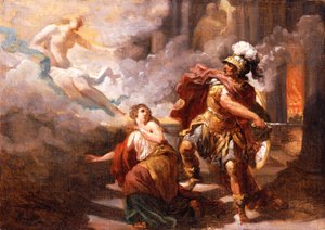Helen reddet av Venus fra Aeneas
