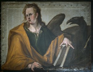 Evangelisten Johannes, 1588 av Jacques II de Gheyn