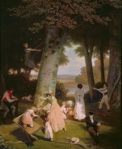 Lekeplassen (La Place de Jeux). 1830